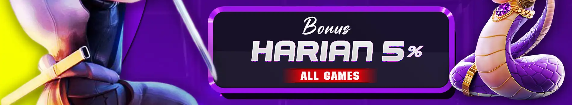 Bonus Harian 5%
